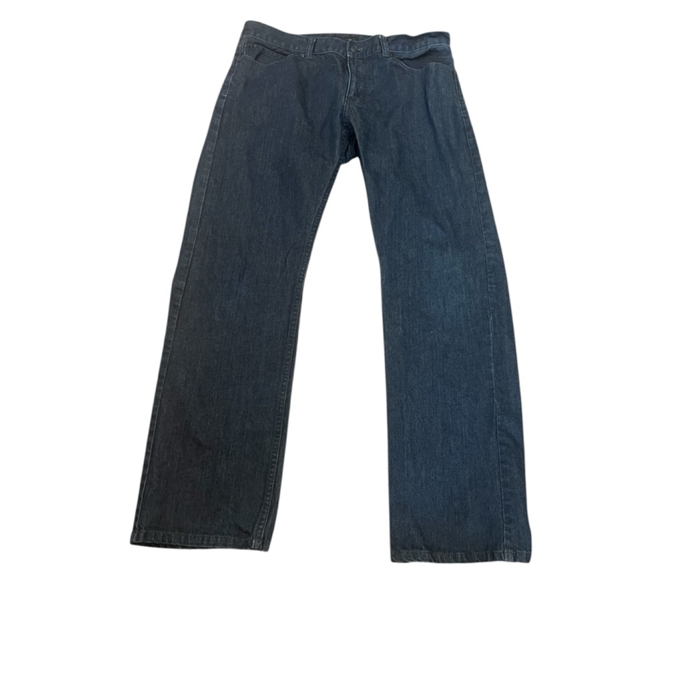 Men's Kenneth Cole Dark Blue Straight Jeans Waist 34